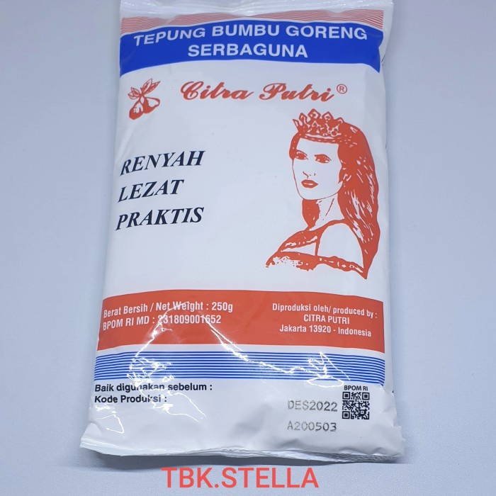 

TERLARIS TEPUNG BUMBU GORENG SERBAGUNA PUTRI 250 GR