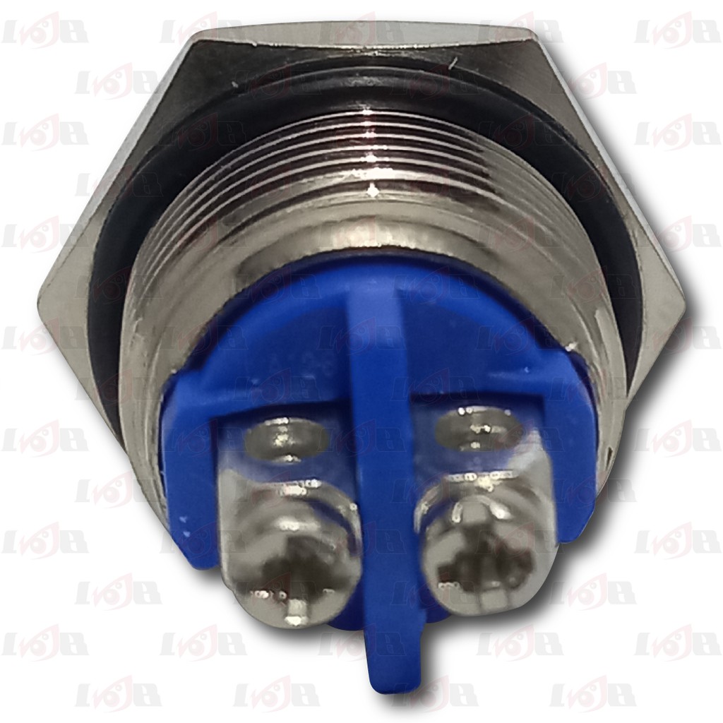 Switch Push ON Stainless Metal Tombol Saklar Stater Klakson Horn Vapor Vape