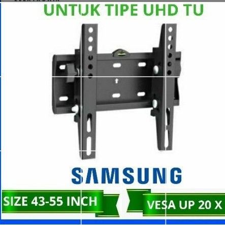 Breket tv samsung | Bracket tv samsung | Braket tv UHD TU | 43 Inch