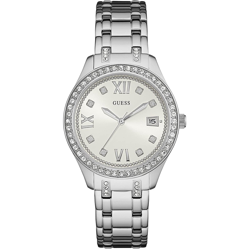 GUESS W0848L1 Waverly - Jam Tangan Wanita - Silver