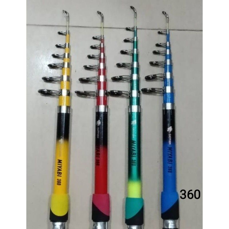 Joran Pancing Antena Catfish Miyabi 360 CM Joran Pancing IKAN Joran Pancing Antena