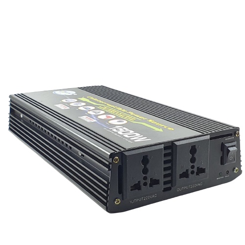 Power Inverter 1500 Watt DC 12V to AC 220V 1500w 12 Volt Ruclen