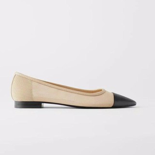 zara ballerina flats