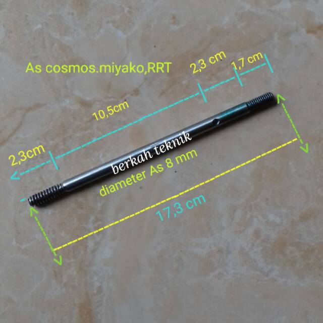 AS KIPAS ANGIN COSMOS/RRT/MIYAKO 18 cm