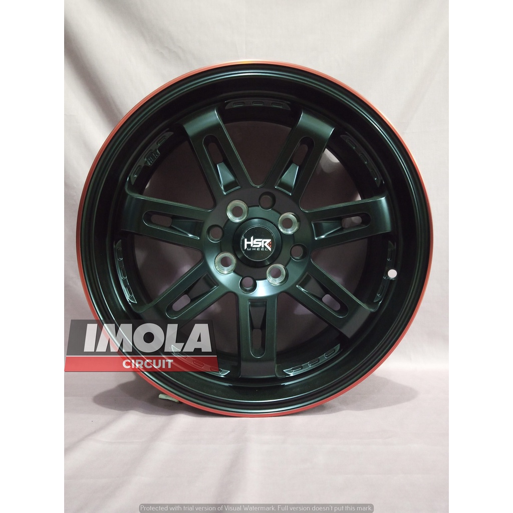 Pelek mobil elegant R16 tipe HSR Daimon Ring 16 Baut 4x114,3 & 4x114,3 lebar 7