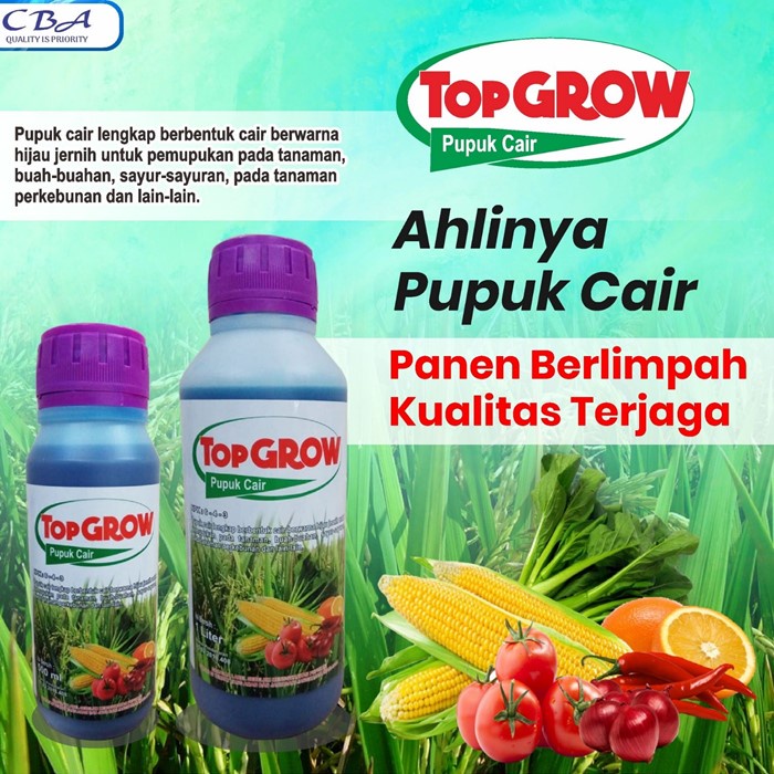 Jual Pupuk NPK Cair TOP GROW Merangsang Pertumbuhan Pohon & Buah Secara ...