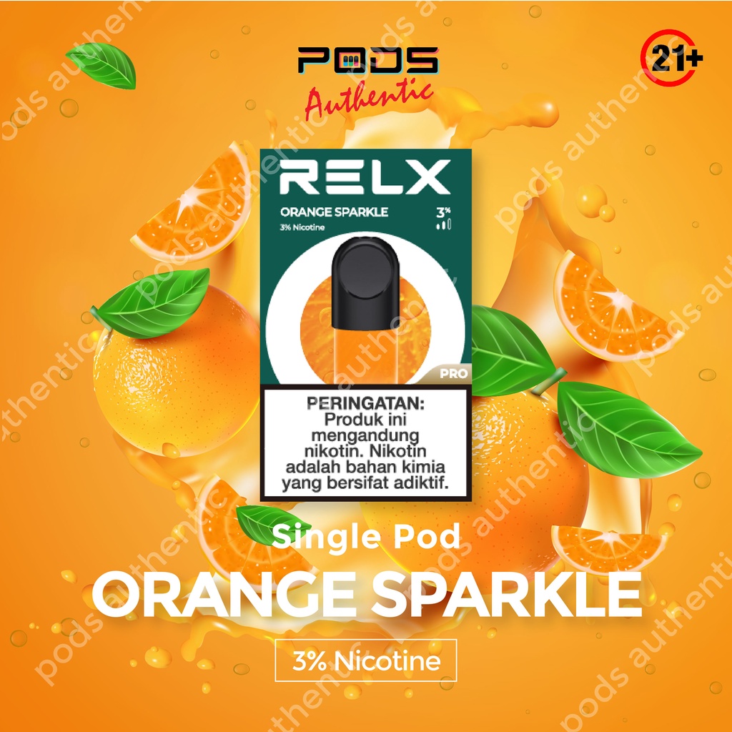 RELX Infinity Pod Pro - Sunny Sparkle / Orange Soda