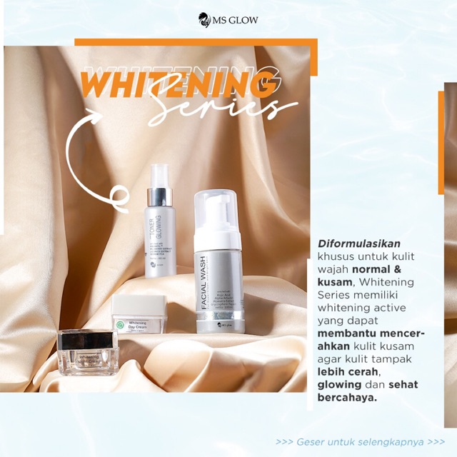 MS Glow whitening ultimate original jogja