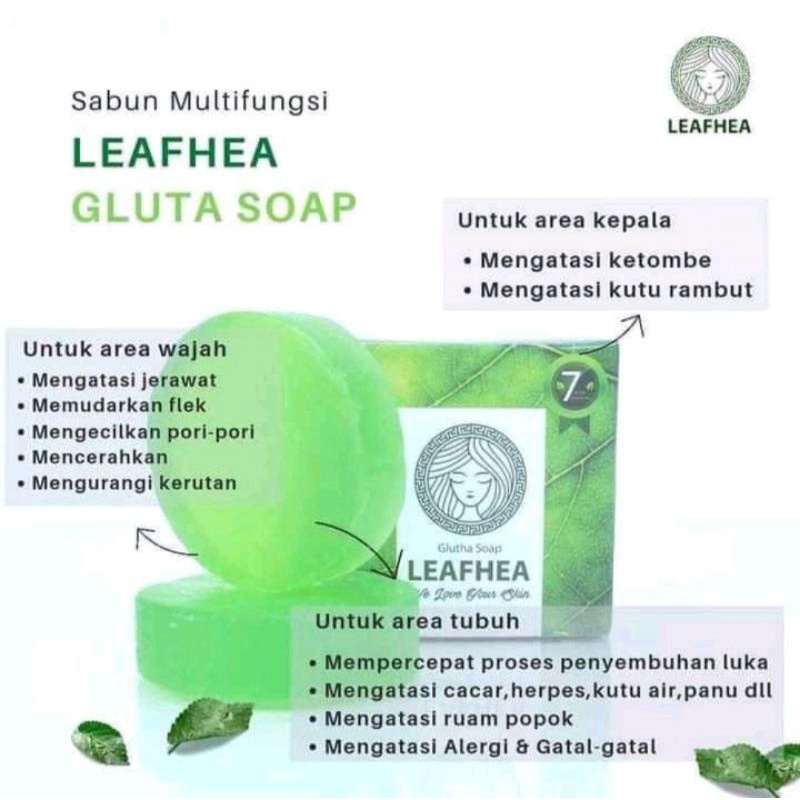 SABUN LEAFHEA KEMASAN TERBARU ( COD )