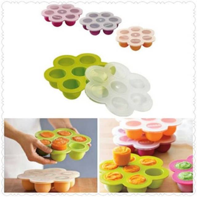 BAEBA MULTI PORTIONS SILICONE 7x60ML