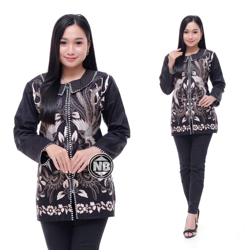 atasan batik wanita atasan kantor batik kantor