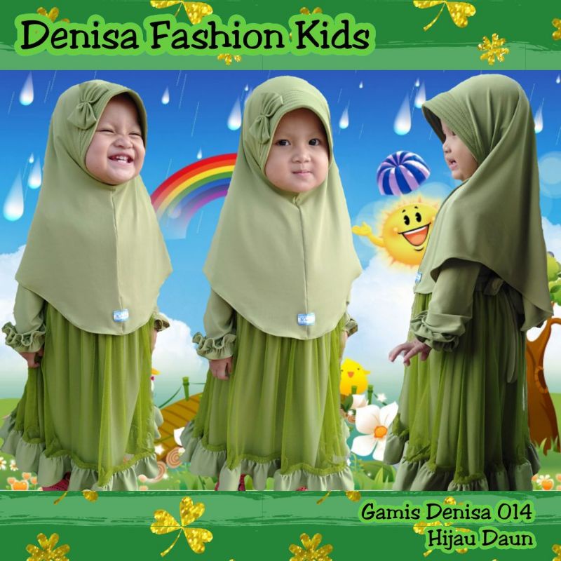 Gamis Denisa 014 Gamis Anak Gamis Tile Gamis Bayi Lucu