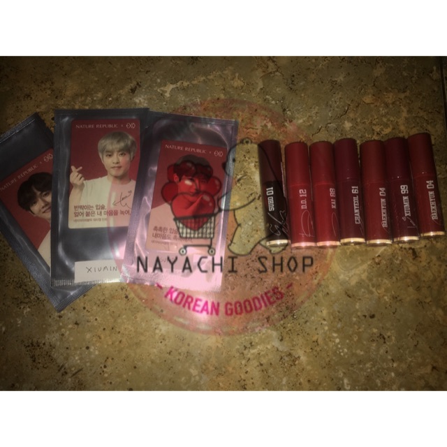 PELUNASAN LIPTINT EXO X NATREP