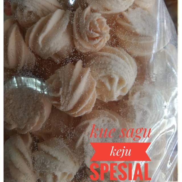 

Kue sagu keju cemilan enak makanan ringan Bandung >>250 gram