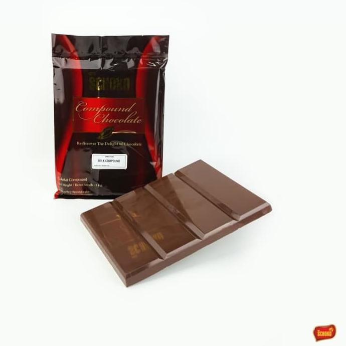 

Milk Chocolate Compound 1kg / SCHOKO / milk chocolate block