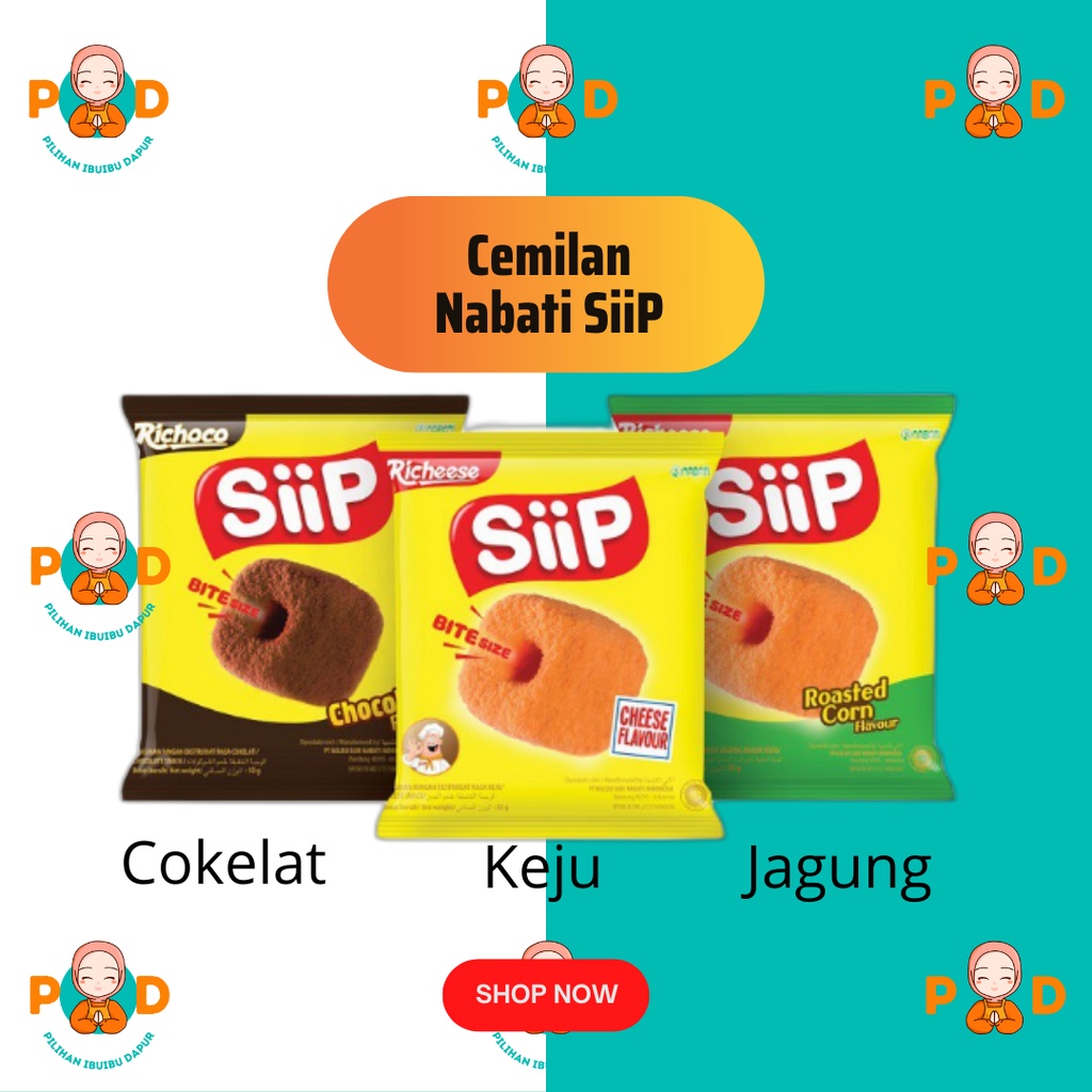 

CEMILAN / SNACK / MAKANAN RINGAN - RICHEESE NABATI SIIP COKELAT KEJU JAGUNG