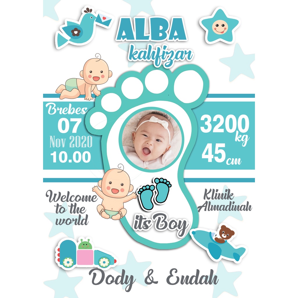 MILIKI DESAIN BIODATA BAYI HARGA TERJANGKAU BANYAK PILIHAN BIODATA ANAK BIODATA KELAHIRAN-09