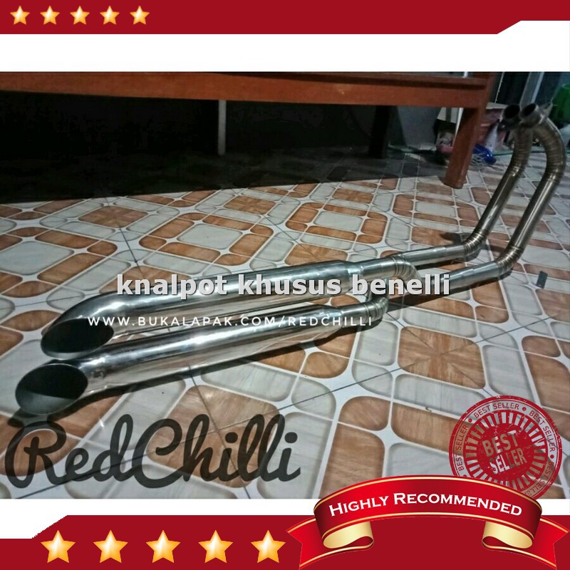 Promo Knalpot Benelli Patagonian Eagle 250 - Knalpot Benelli PE 250 Steanlis