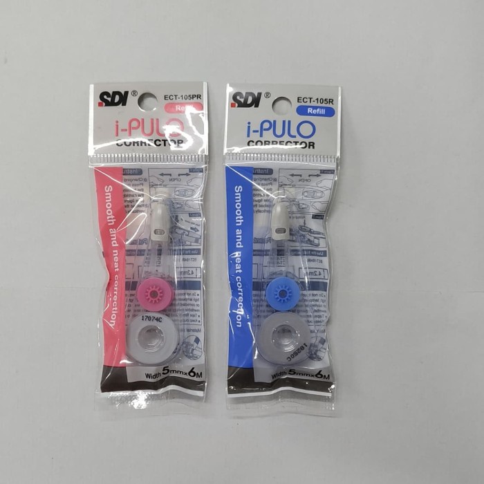 

Update Refill Tip Ex, Tipex, Correction Tape Sdi Ect-105Pr. 1Pcs Bergaransi