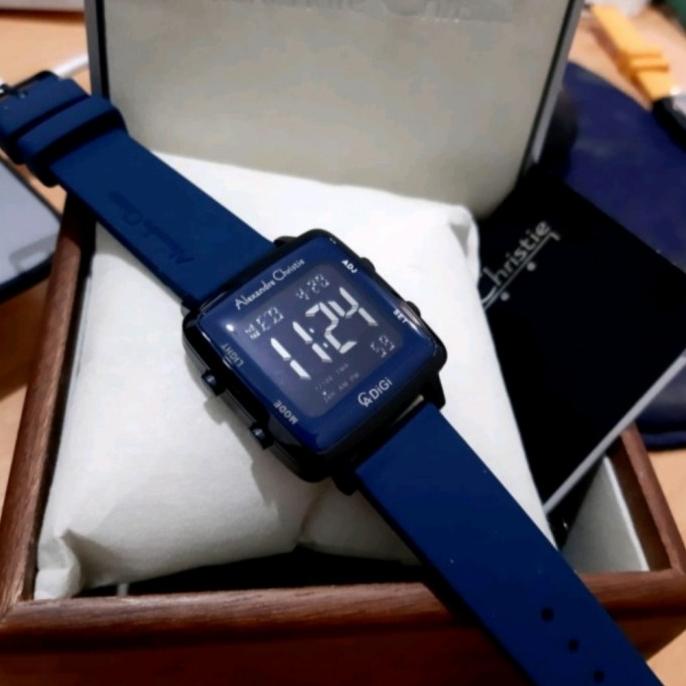 Jam Tangan DIGITAL Wanita ORIGINAL Alexandre Christie Ac 9351 MH St barang ada