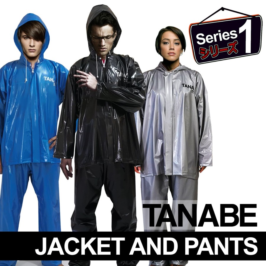 Tanabe raincoat s1 jas hujan jacket celana