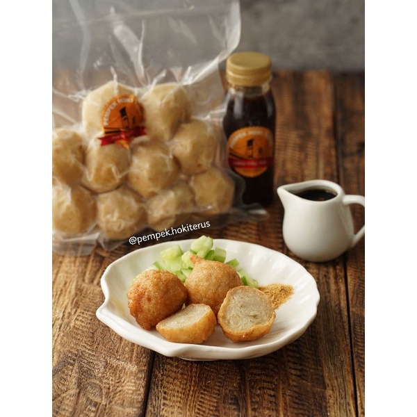

Pempek Adaan / Bulat Asli Palembang 1 Pax isi 10