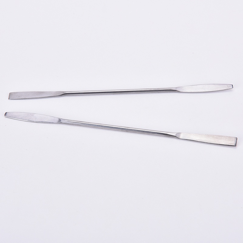 1pc Palet + Spatula Stainless Steel Untuk Nail Art