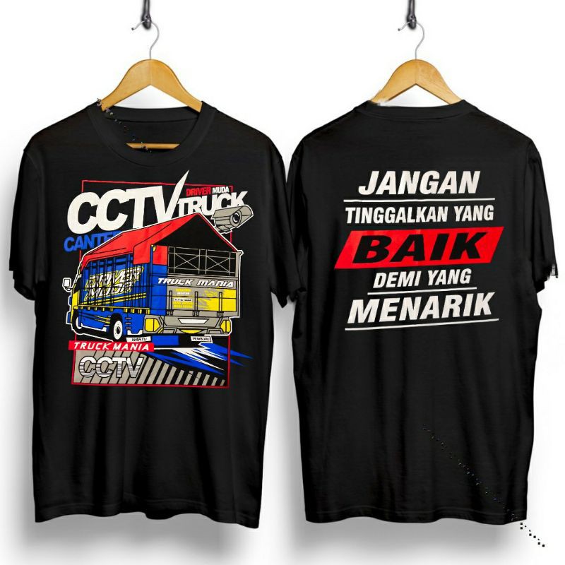 Kaos Distro CCTV Canter Mania / Kaos CCTV Canter Mania / Kaos Canter mania / kaos CCTV Truk