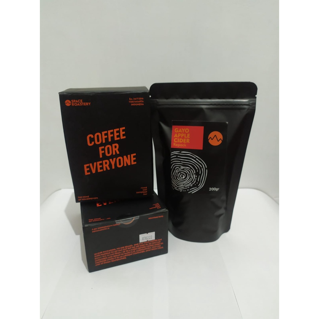 

Gayo Apple Cider 200 gr roasted bean specialty coffee biji kopi repack