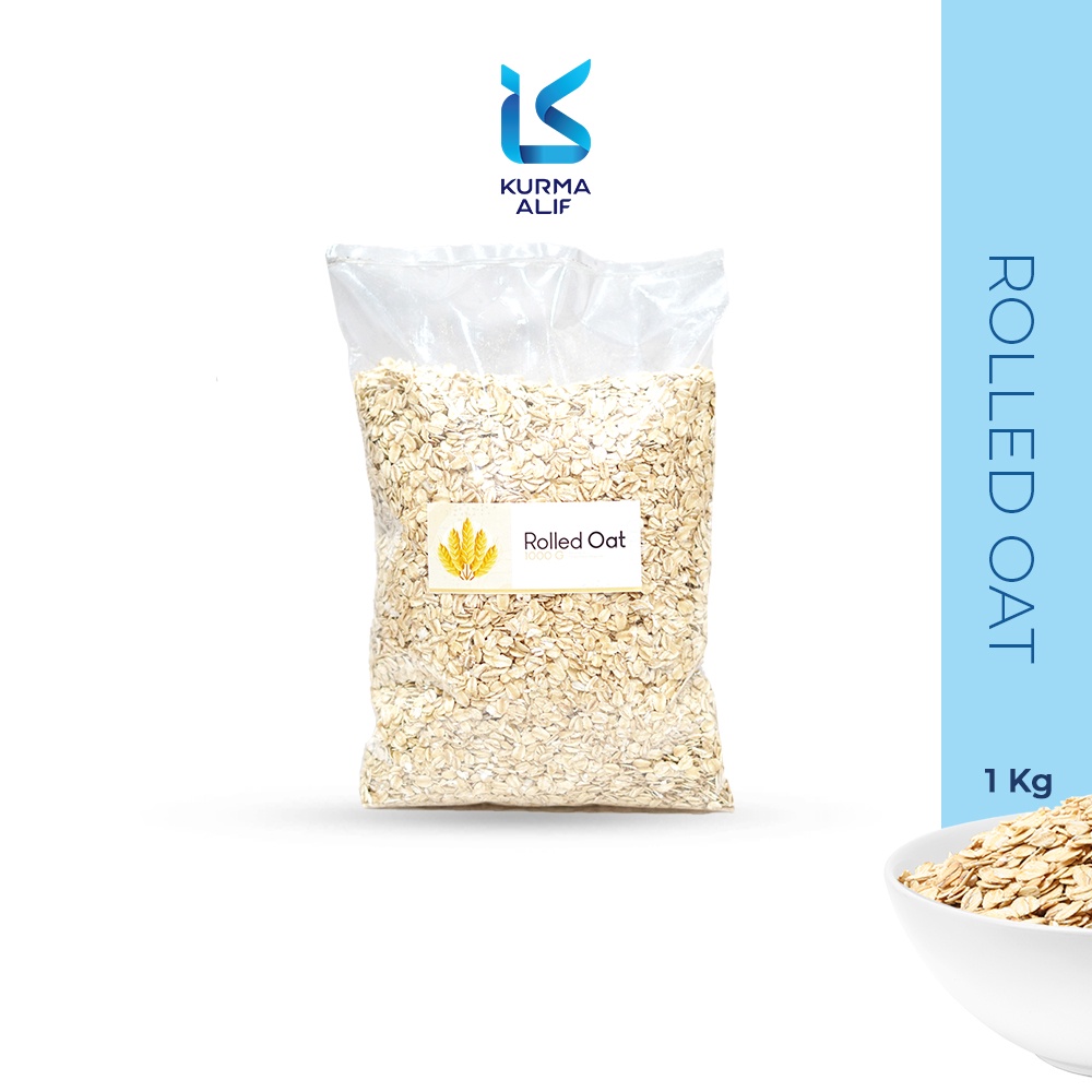 1 Kg Rolled Oat || Oat MPASI Menu Sarapan Sehat 100% Original