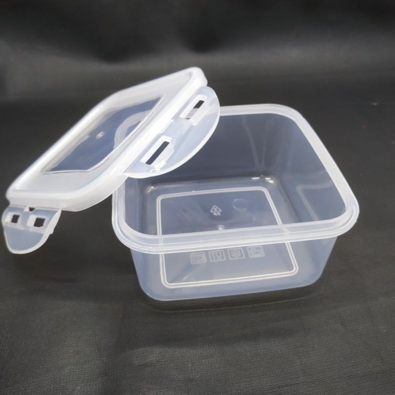 Box tempat makan plastik 240ml MH1028