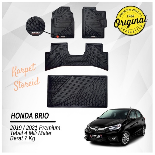Karpet Mobil Brio 2020 Premium type logo