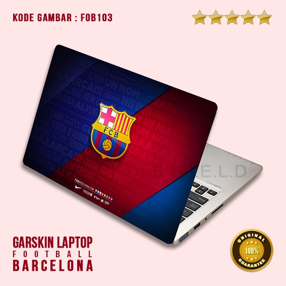 Garskin / Sticker / Skin / Cover / Stiker Laptop - Fo Barcelona Barca