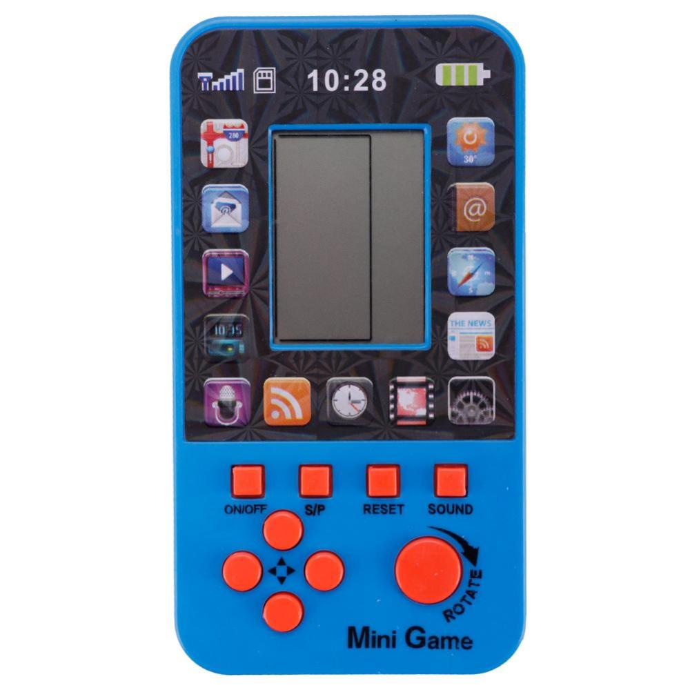 Timekey Konsol Game Tetris Portable Dengan Layar LCD Untuk Anak V6Y6