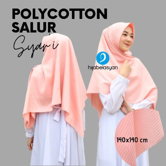 ❤️READY❤️ jilbab segiempat jumbo Hijab segi empat Kerudung Syari Laser Cut bella square Salur Miracl