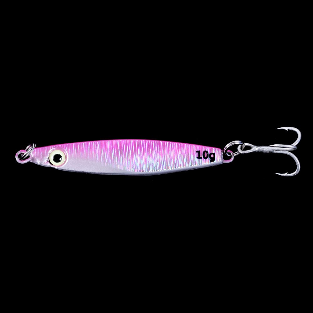 HENGJIA 1Pcs Metal Jig Umpan Pancing Swimbait 7g/10g/17g/21g/30g Fishing Lure Ikan Bass Bait Tackle