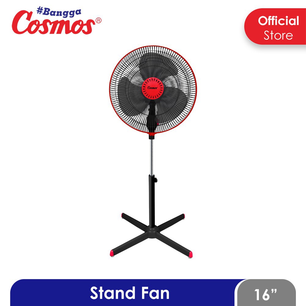 paling laris new produk  NEW COSMOS Stand Fan 16 XDC / Kipas Angin Berdiri 16 Inch ORIGINAL