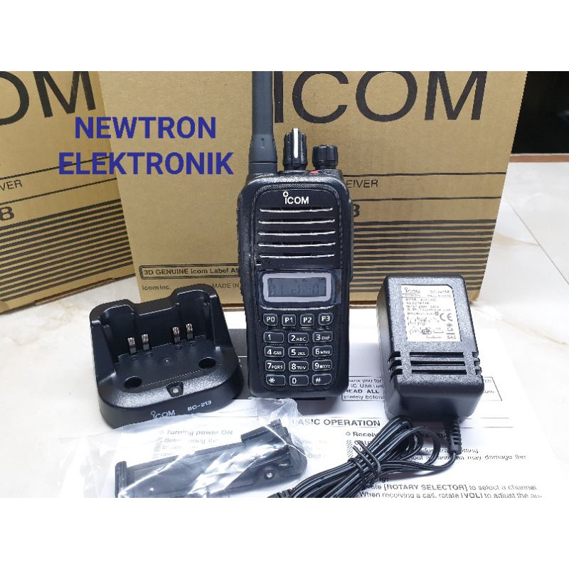 HT ICOM IC V88 VHF 136-174Mhz Waterproof IP67 ICV88