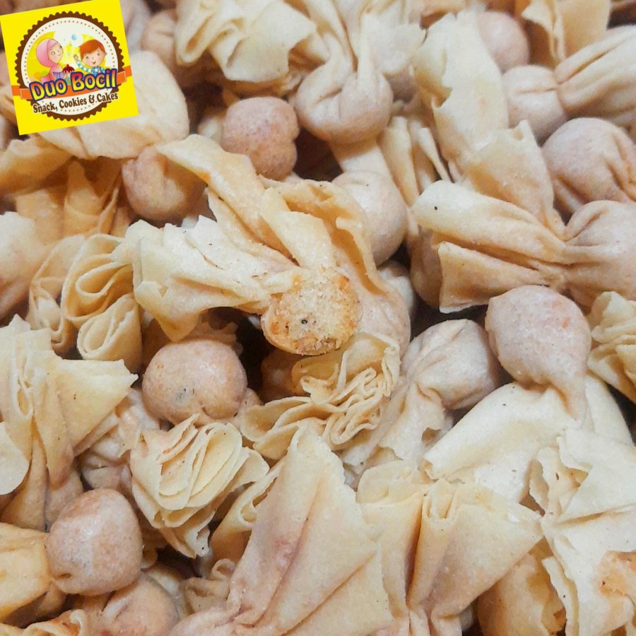 

Ekado Pangsit Abon Ayam Sarikaya 250 Gram - Duo Bocil Snack