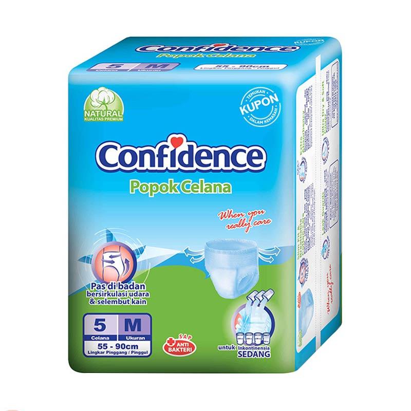 Pampers Celana Dewasa M5 / Confidence Premium Pants M isi 5 buah