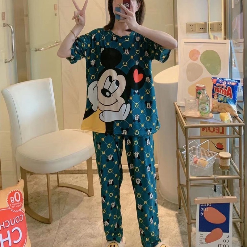 Setelan piyama CP oversize import murah / piyama import termurah-DT . H