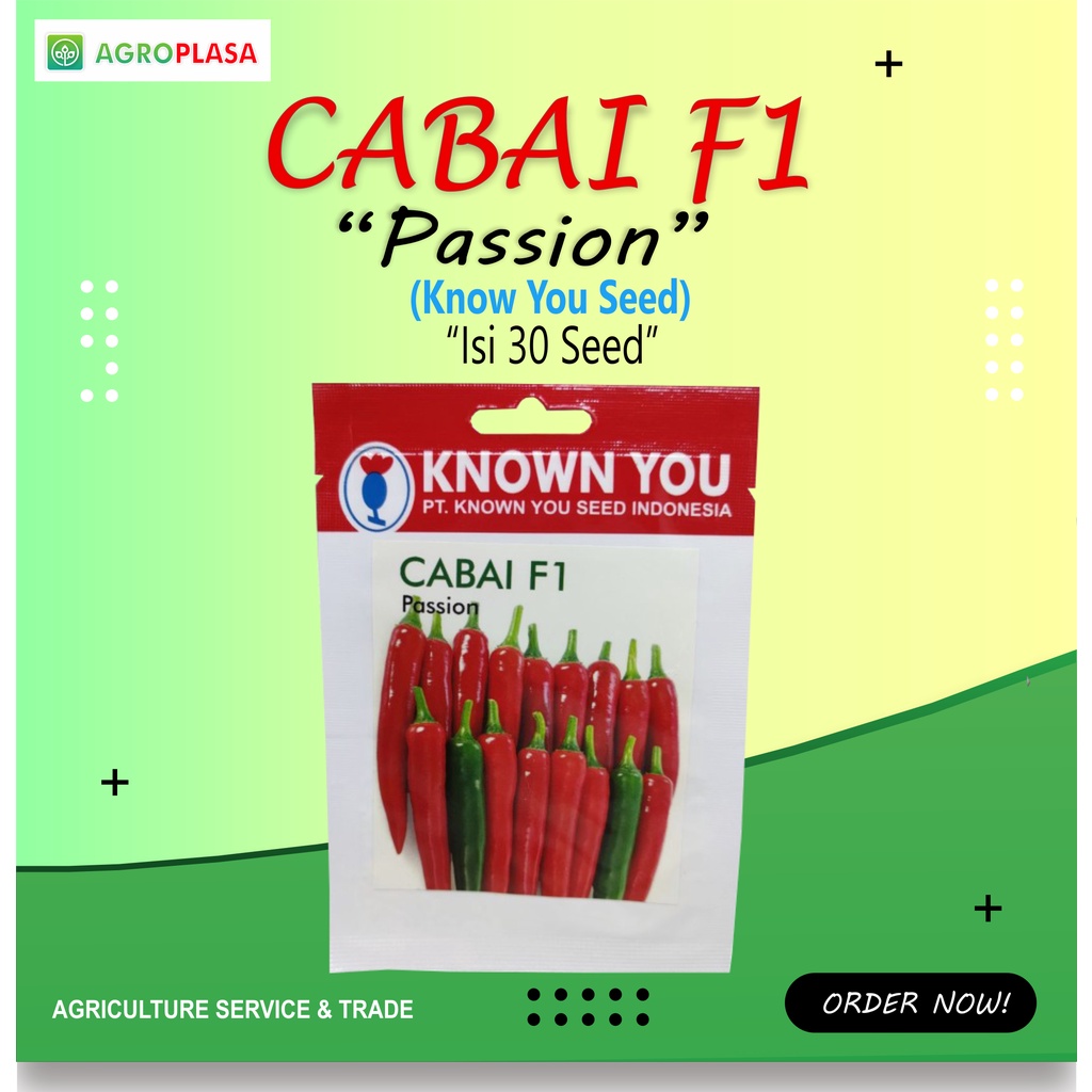 Benih Cabe Cabai Besar F1 Passion Known You Seed