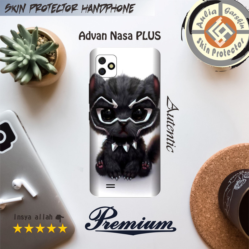 Garskin Hp Advan Nasa Plus  Motif Cat  - Free Custom Motif