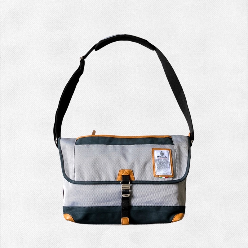 Bianchi Pacific State Messenger Sling Bag Unisex