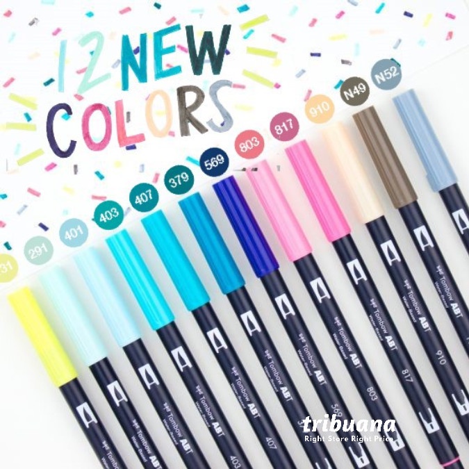 

Mudah Tombow Abt Dual Brush Pen New Colors Satuan Diskon