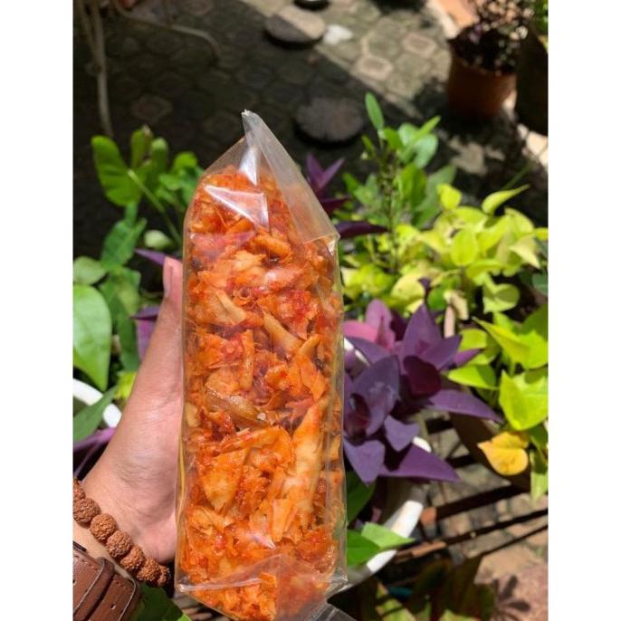 

Diskon Kerupuk Sambal Spesial Oleh Oleh Khas Sibolga - Keripik Singkong Pedas - 250Gr