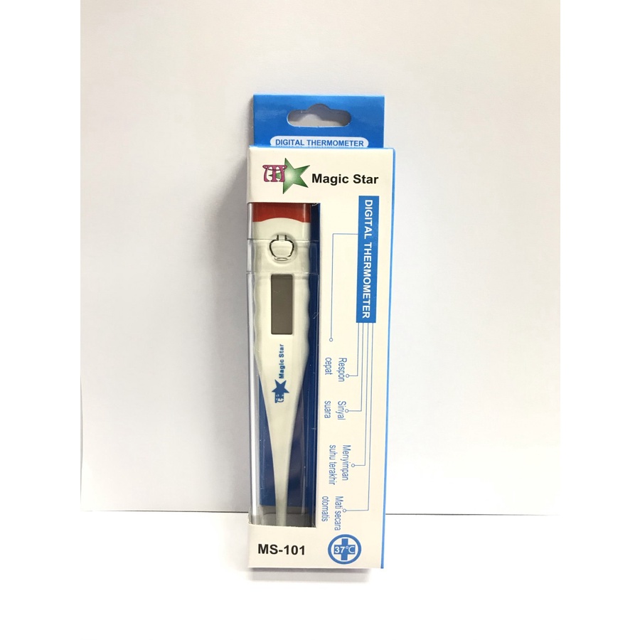 Thermometer Digital Magic Star / Alat Ukur Suhu Badan / Tubuh Digital