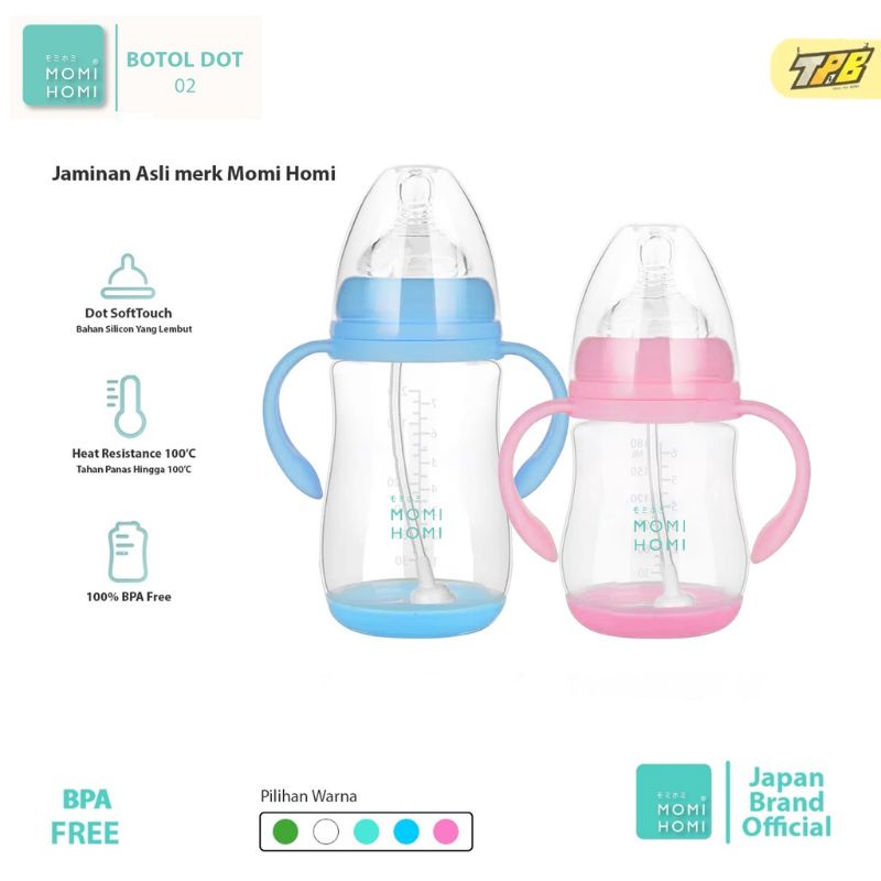 Momi Homi Botol Wide Neck / Botol Susu Baby