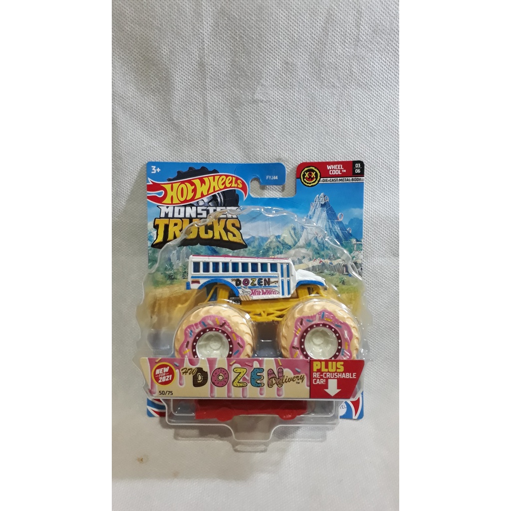 Hotwheels hot Monster Trucks truck Dozen Delivery
