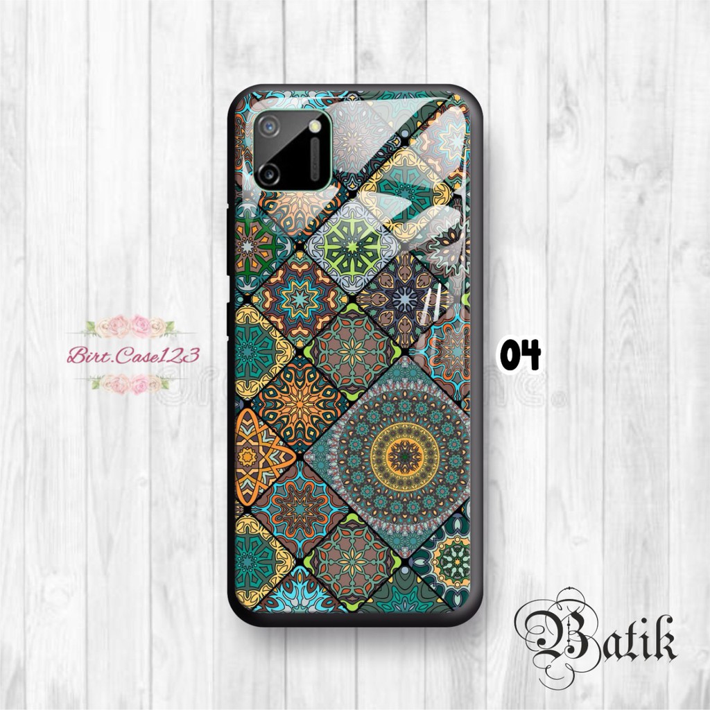 Softcase back case glass kaca BATIK Oppo RENO 3 4 Z 2 2F 2Z 4Z 10x ZOOM K3 k5 pro BC2359